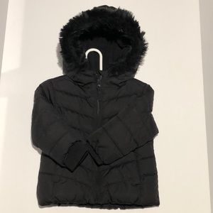 The Children’s Place puffer(18-24m) fur lined hood